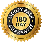 180 Days Money Back Guarantee